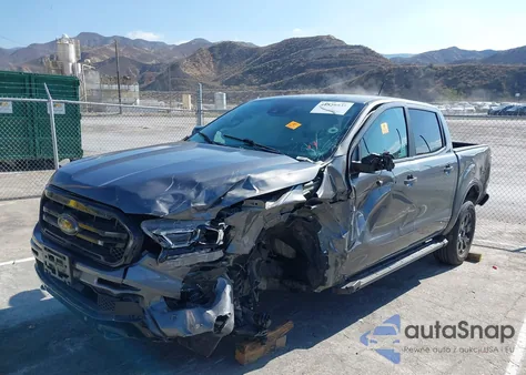 2021 Ford Ranger Lariat из США, поврежденный, VIN 1FTER4FHXMLD32936